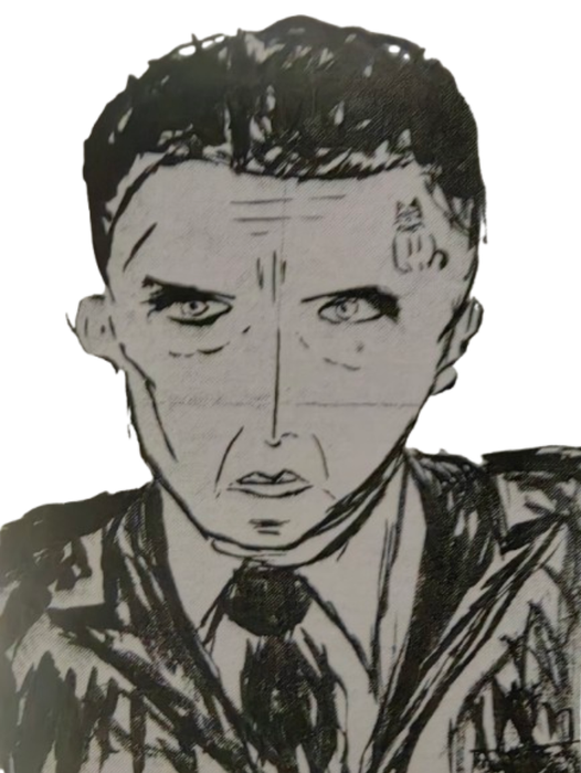 加缪自画像